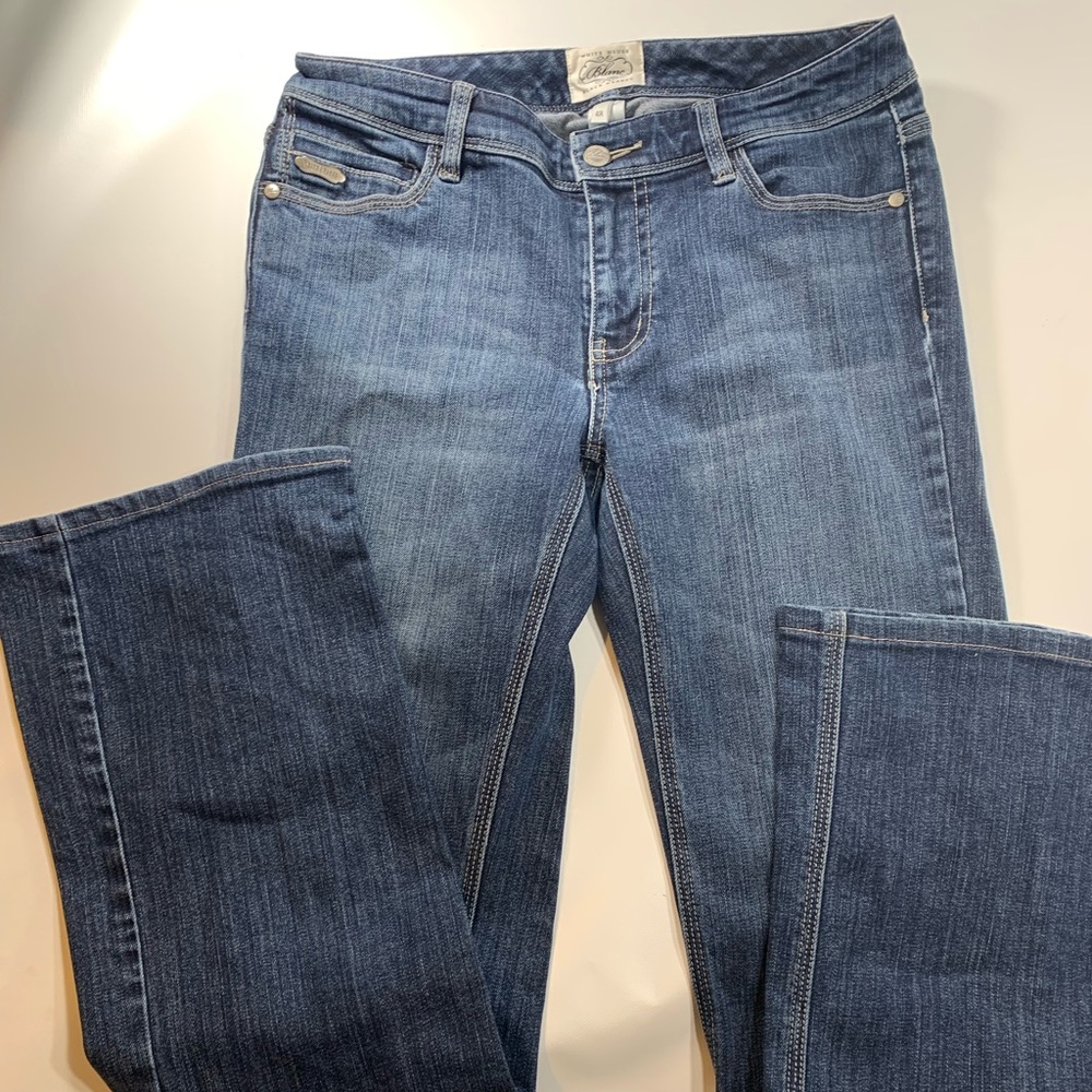 White House Black Market | Denim Jeans Size  4R - Picture 3 of 10
